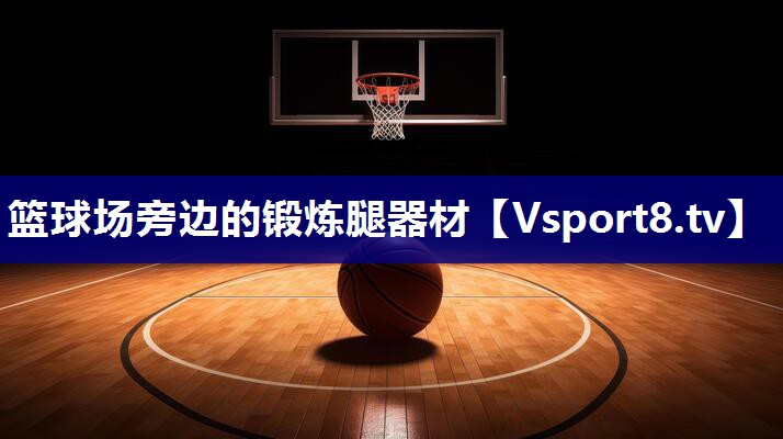 篮球场旁边的锻炼腿器材