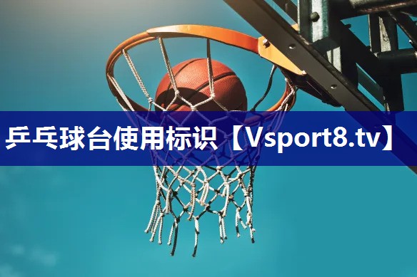 乒乓球台使用标识